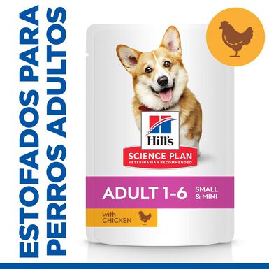 Hill’s Science Plan Adult Small & Mini Estofado de Pollo Sobres para perros